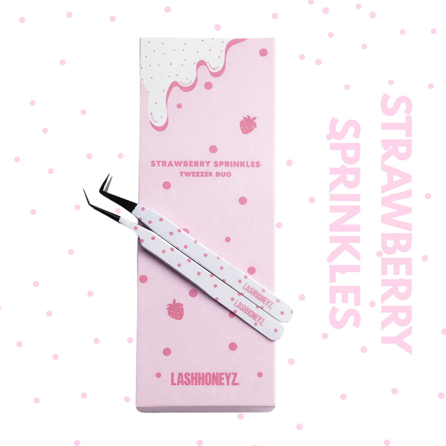 ‘STRAWBERRY SPRINKLES’ TWEEZER SET