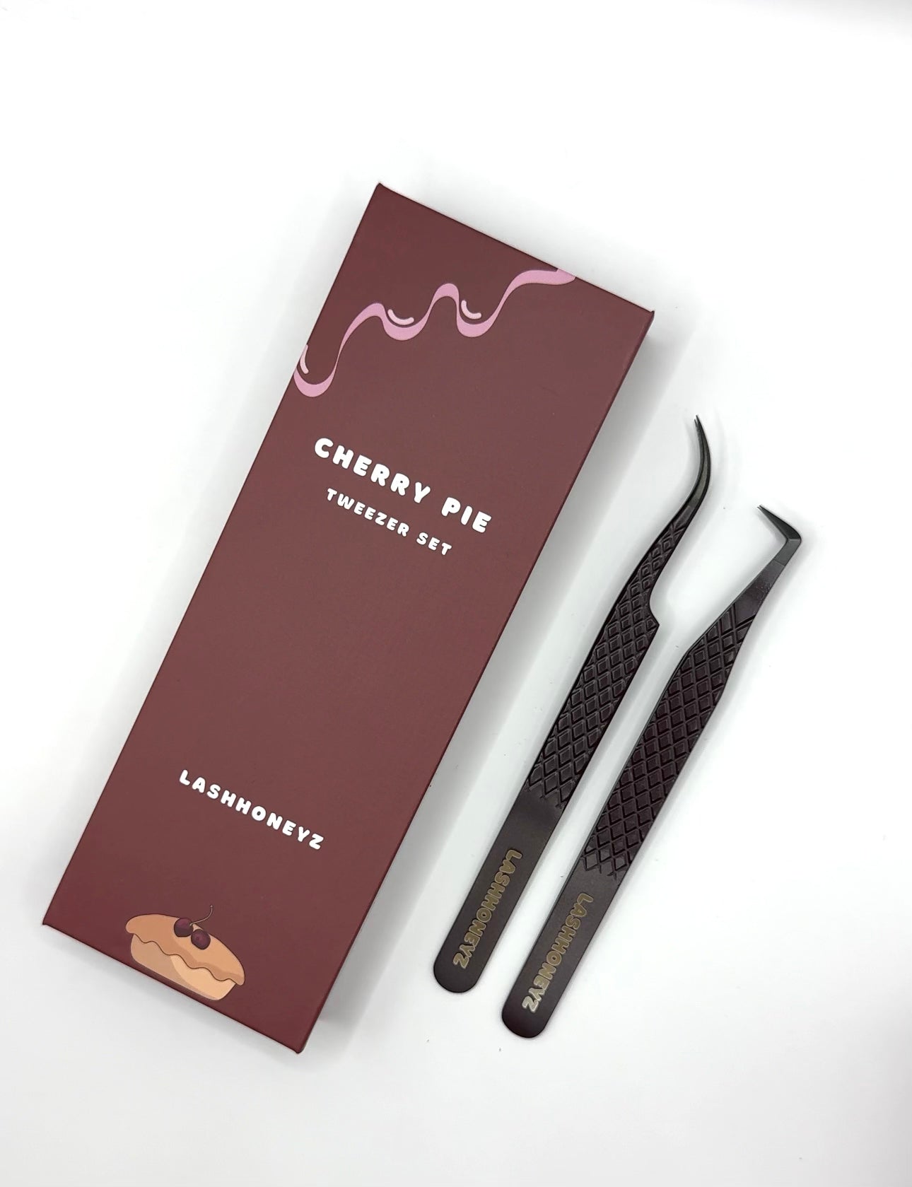 "CHERRY PIE" TWEEZER SET