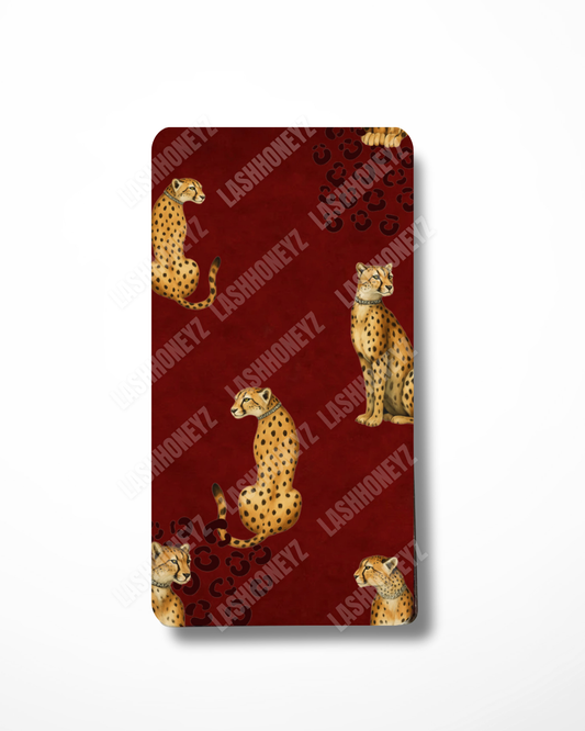 RED VELVET LEOPARD LASH TILE